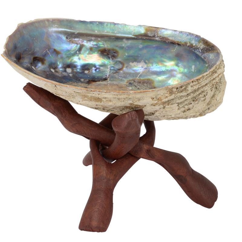 Wood Stand for Abalone Shell - East Meets West USA